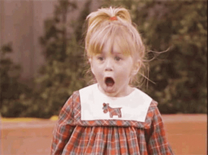 Full House Michelle Tanner Shaken Up GIF