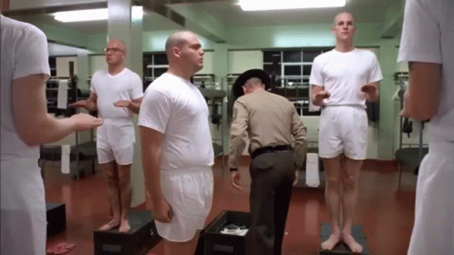 Full Metal Jacket Sgt Hartman Holy Jesus GIF