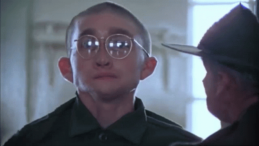 Full Metal Jacket Bubble Face App GIF