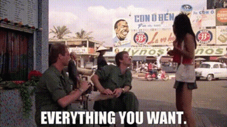 Full Metal Jacket Matthew Modine Everything You Want GIF