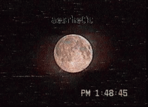 Full Moon Aesthetic GIF