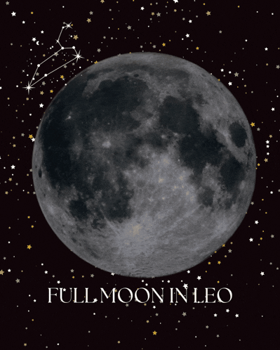 Full Moon Leo Gif GIF