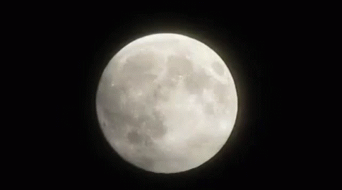 Full Moon Lunar Eclipse Timelapse GIF