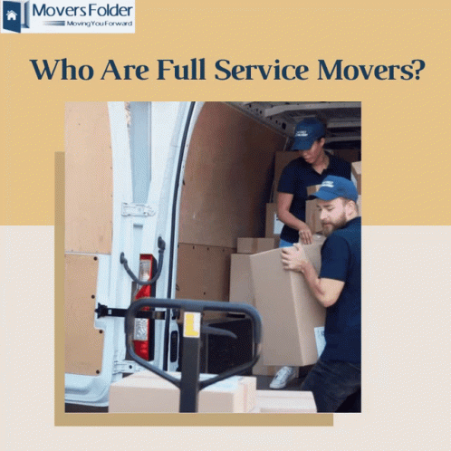 Full Service Movers Loading Boxes