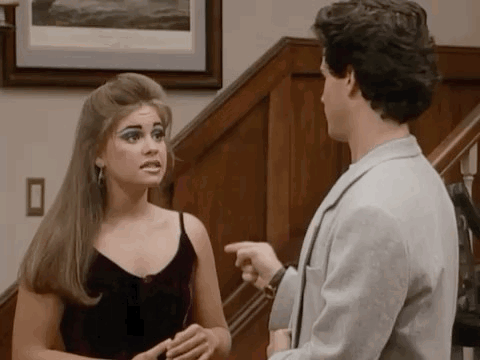 Fuller House Man Weird Face GIF