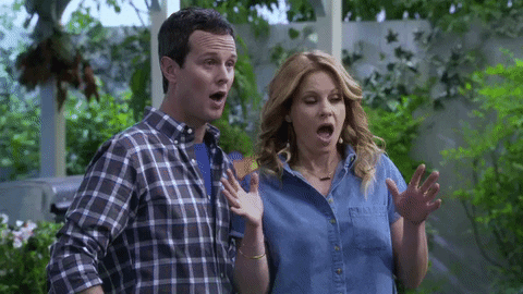 Fuller House Shocked Partners GIF