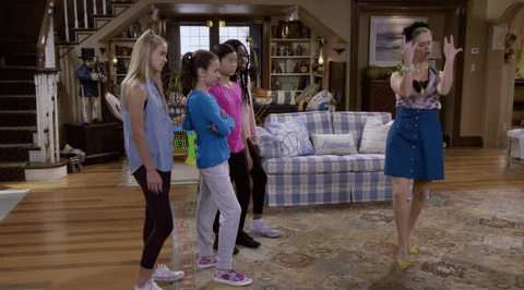 Fuller House Watching Woman Dance GIF