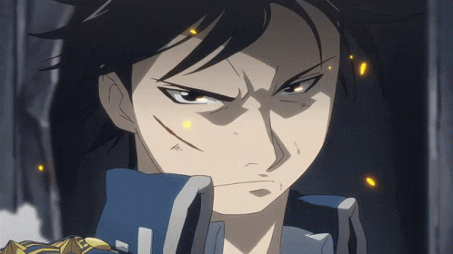 Fullmetal Alchemist Roy Mustang Burning Enemy GIF
