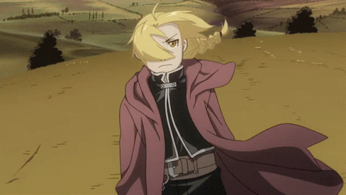 Fullmetal Alchemist Edward Elric Penetrating Eyes GIF