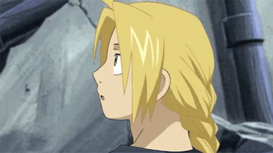 Fullmetal Alchemist Edward Elric Fierce Eyes GIF