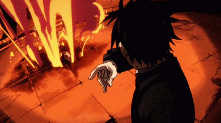 Fullmetal Alchemist Massive Explosion GIF