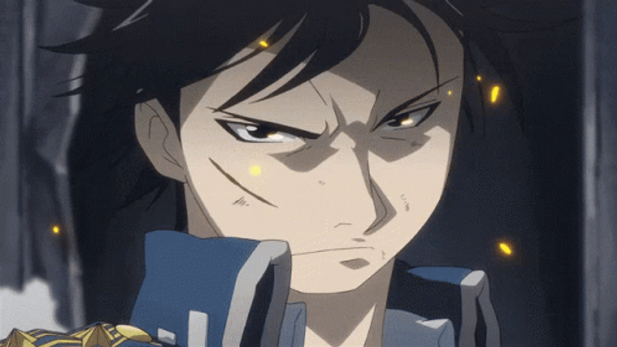 Fullmetal Alchemist Roy Mustang Burning Enemy GIF