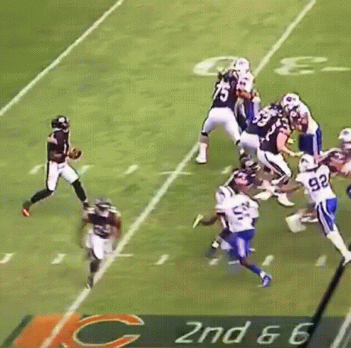 Fumble Chicago Bears Versus Buffalo Bills GIF