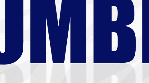 Fumble White And Blue Motif GIF