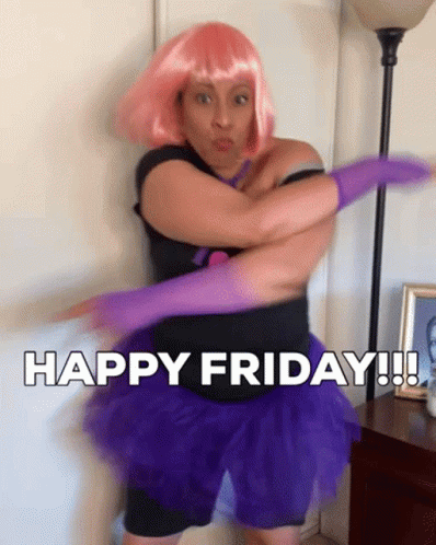 Fun Friday Krumping Lady GIF