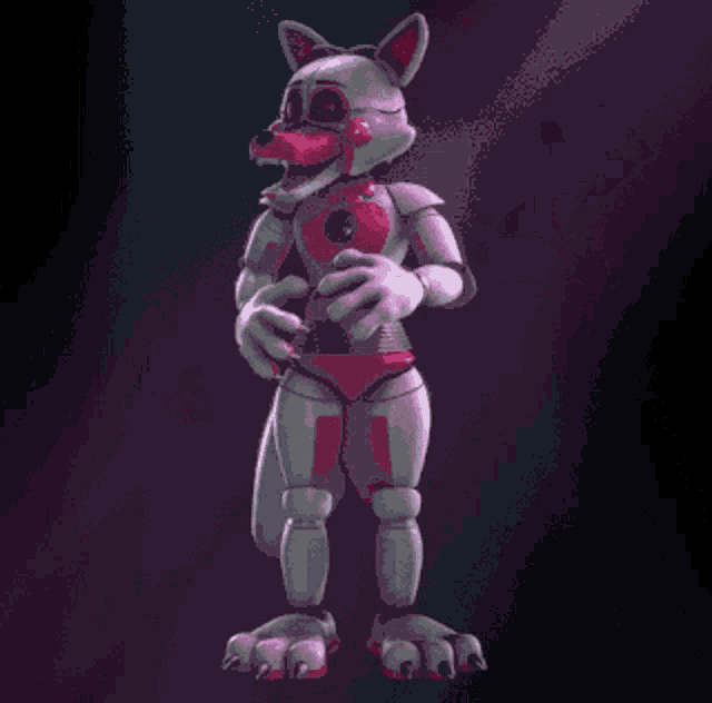 Fun Time Foxy Robot Gif GIF