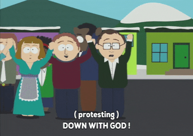 Funeral Service People Walking Away Southpark GIF