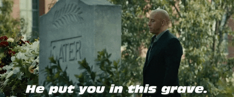 Paul Walker Funeral Vin Diesel GIF