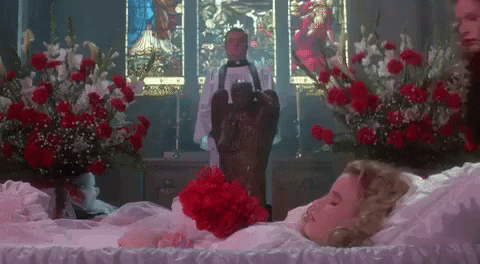 Funeral Viewing Heathers Movie Scene GIF