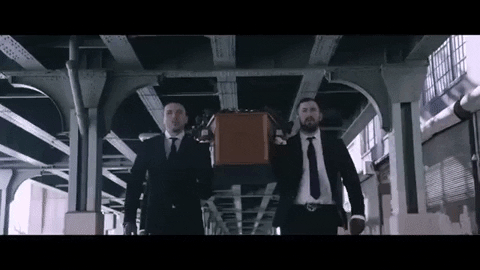 Funeral Service Carrying Coffin Zero Day GIF