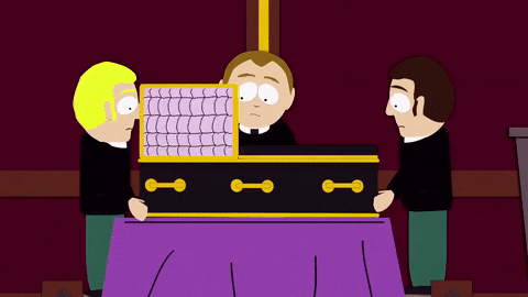 Funeral Service Carrying Coffin GIF
