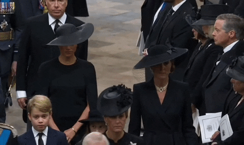 United Kingdom Queen Elizabeth Funeral Procession GIF