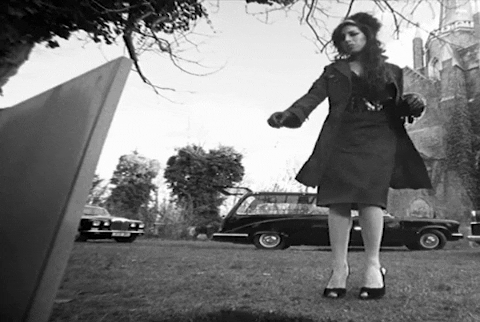 Black And White Funeral Amy Winehouse GIF