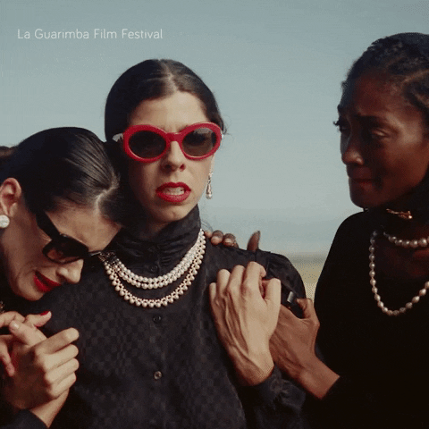 Crying Ladies At Funeral Movie Scene GIF