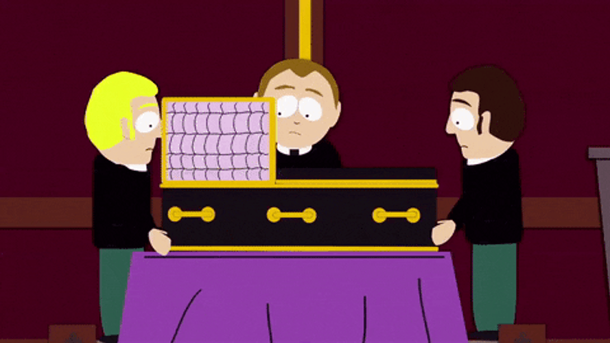 Funeral Service Carrying Coffin GIF