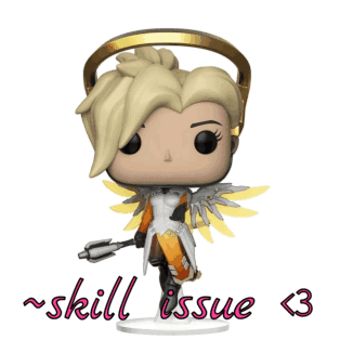 Funko Pop Witch Holding Broom Skill Issue GIF