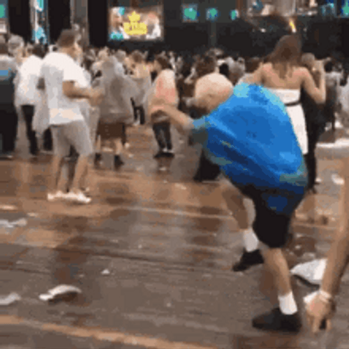 Funky Old Man Dancing Festival Party GIF