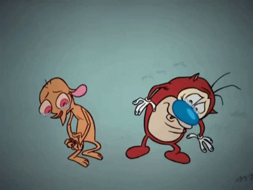 Funny 4th Ren And Stimpy Animation GIF