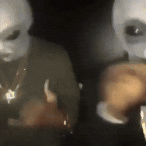 Funny Alien Dancing Wild Partying GIF