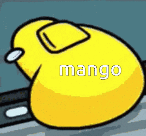 Funny Among Us Mango Crew Yellow Butt Shake GIF