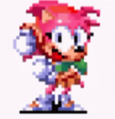 Funny Amy Rose Dancing GIF