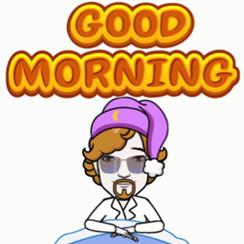 Funny Animated Good Morning Monday Greeting GIF