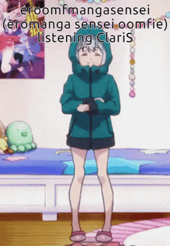 Funny Anime Dancing Sagiri GIF