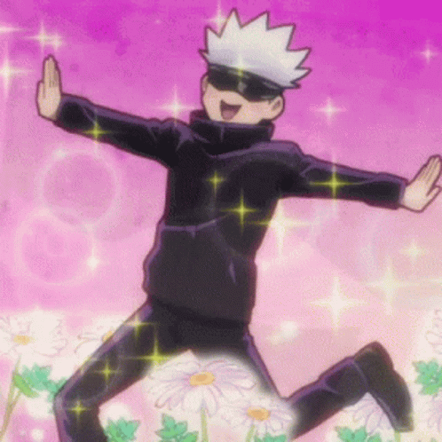 Funny Anime Gojo Satoru Ill Murder You GIF