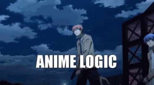 Funny Anime Logic GIF