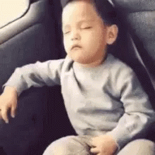 Funny Baby Just Waking Up Dancing GIF