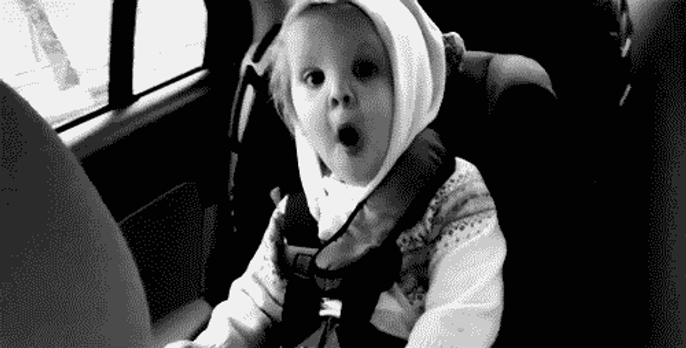 Funny Baby Shaking With Excitement GIF