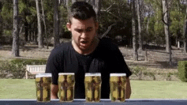 Funny Beer Chug Challenge Drinking Alcohol GIF