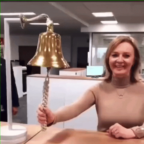 Funny Bell Ringing Fail GIF