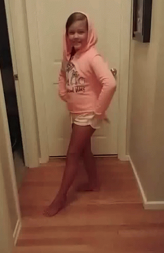 Funny Bend Over Kitty Pose GIF