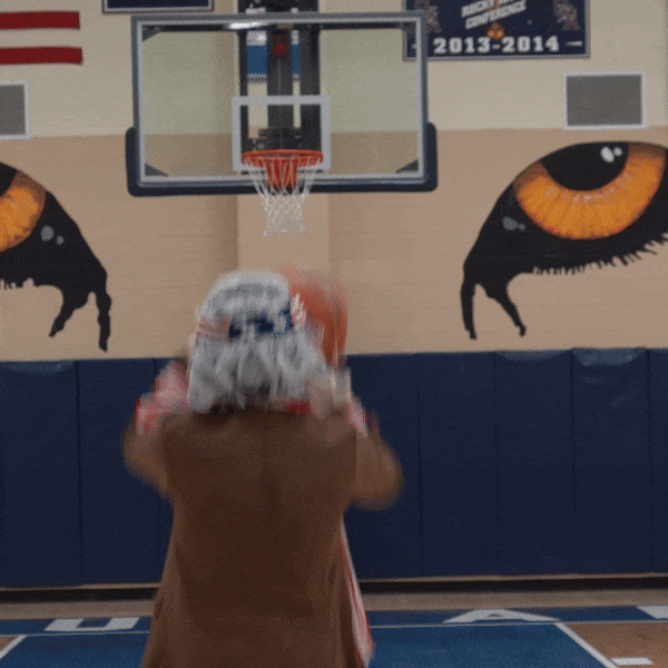 Funny Benjamin Three Point Shot Fail GIF