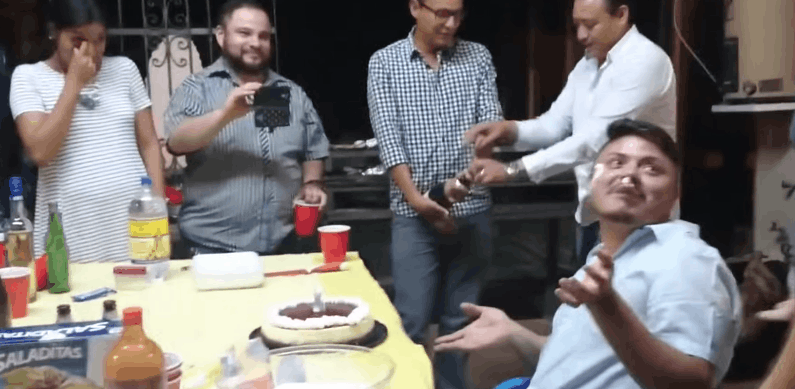 Funny Birthday Party Surprise GIF