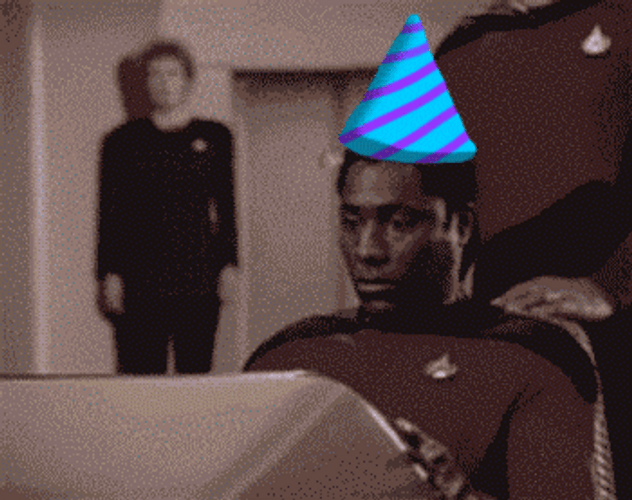 Funny Birthday Star Trek Guy GIF