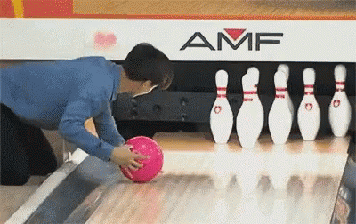 Funny Kai Close Up Bowling Release GIF