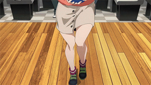 Funny Shirobako Anime Bowling Blunder GIF