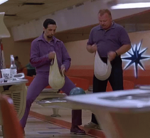 Funny Bowling Washing Balls GIF